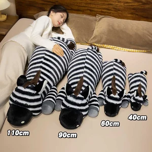Custom Forest Animal Logo Cartoon Zebra Plush Doll Cushion Cute Stuffed Animal Plush Toy Soft Plush Pillow Home Decoration