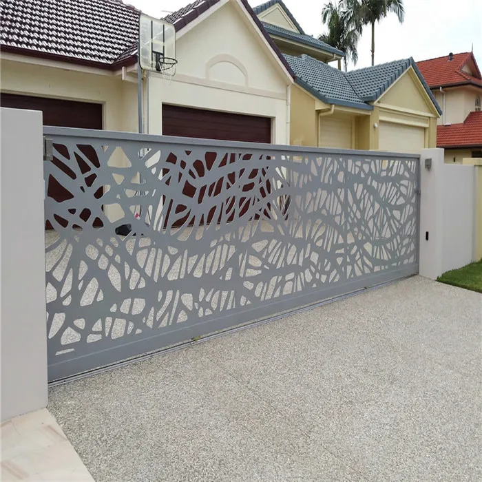 New Design Decoration Laser Cutting Pattern Design Aluminium Perforated Exterior Building Facade Panel