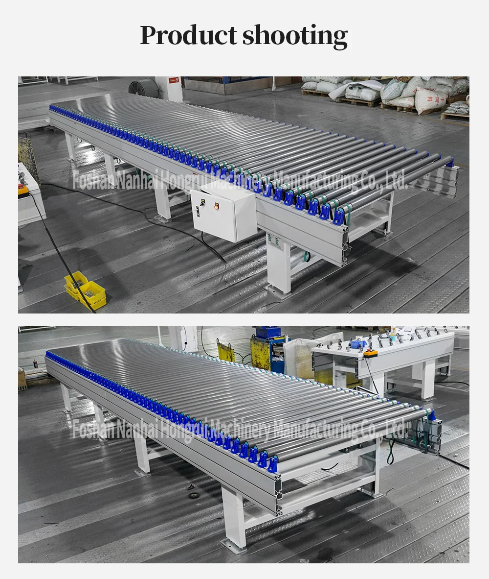 Hongrui Conveyor Unpowered Roller Production Line for Packing Section OEM manufacture