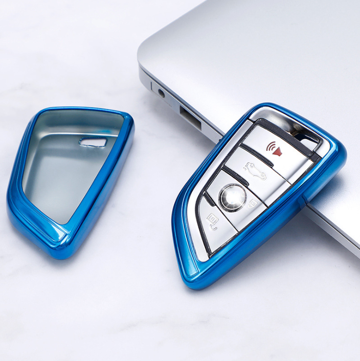 Умный чехол для автомобильного ключа с дистанционным управлением Подходит для BMW серии 7 X1 X3 X5 X6 защитный аксессуар для ключа