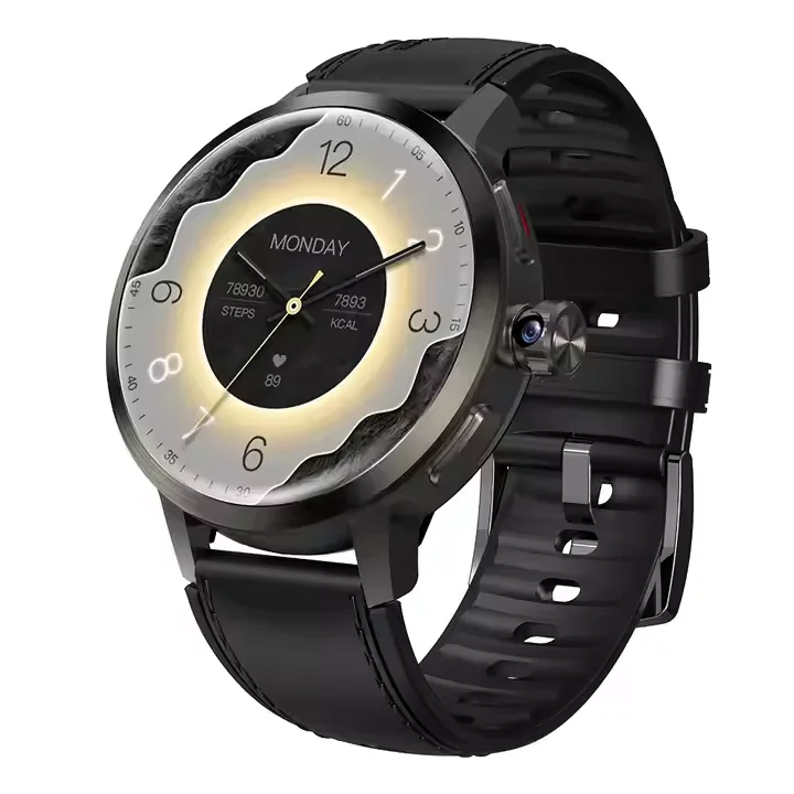 DM82 Sim Card 4G Smart Watch 1.75 Inch AMOLED HD Rotating Camera Video Call Global Versi aperçu 3