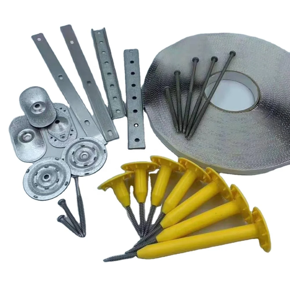 Roofing Waterproof Material FM Approve Termination Bar Fastneres Plates Screws