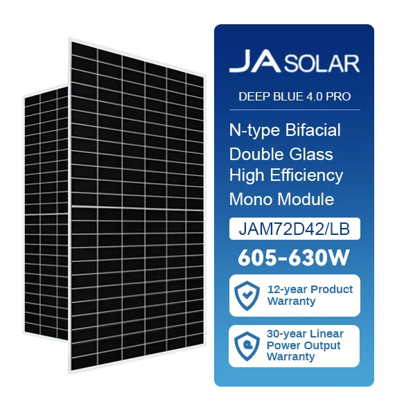 JA Solar Panels - High Efficiency 585W Bifacial Modules