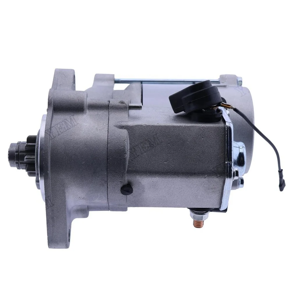 12V 9T Starter Motor 6691621 for Kubota Engine D722 Excavator 418 E10 E19 E8 4