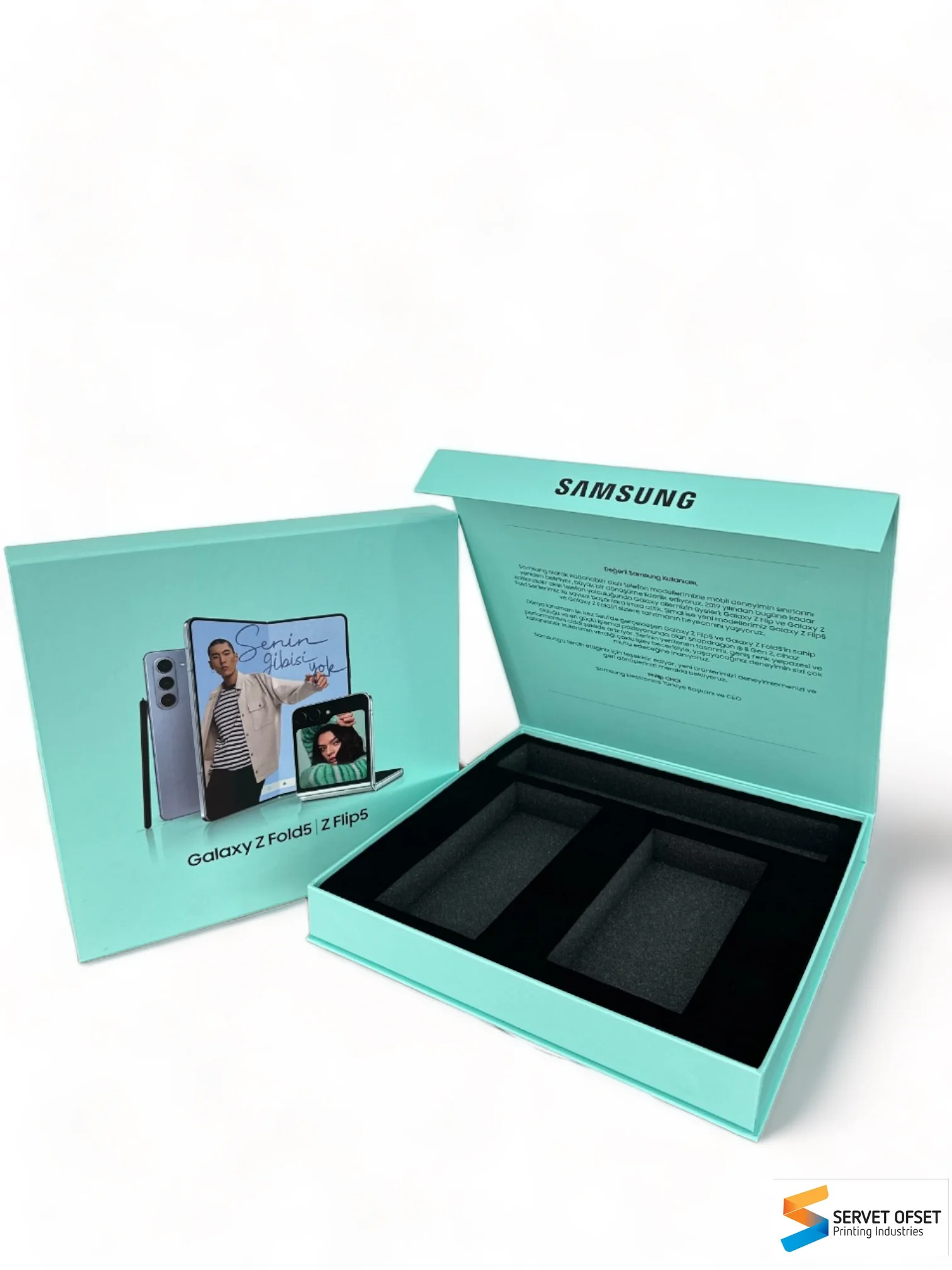 Luxury Magnetic Gift Box - Customizable Flip Top Packaging