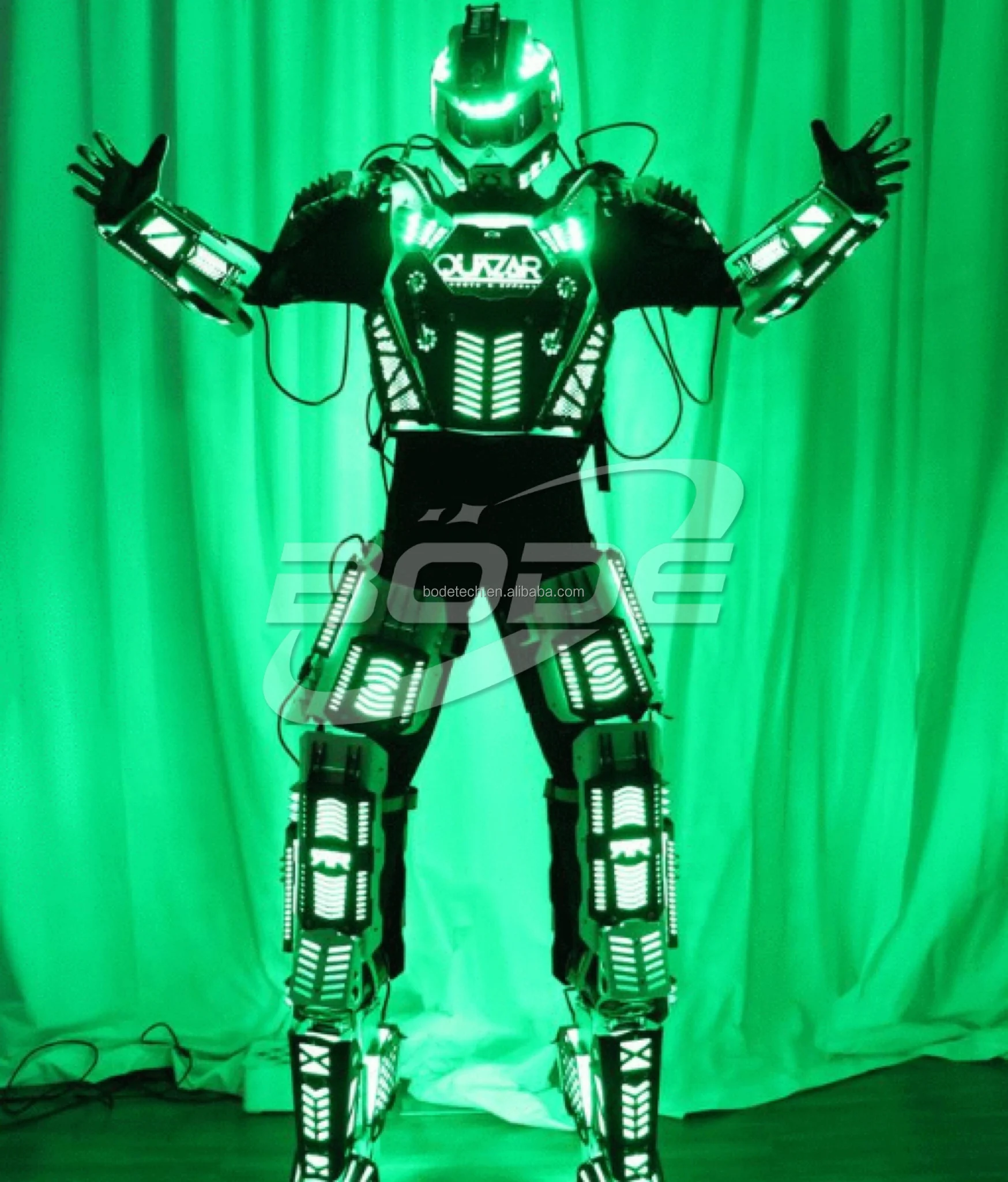 Traje Led Party Robot Costume Led Clothes Stilts Walker Costume 