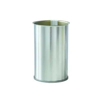 155g Food Grade Tinplate Plain Round Small Tin Can Metal Cans For Sauce Sardine Fish Vegetable