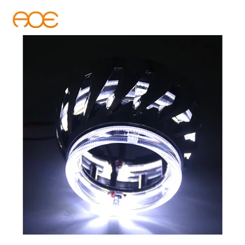 2.5 Inch Double Anl Eyes Helix Hid LED Projector Shrouds New Condition 12V Usa for Front Lamp