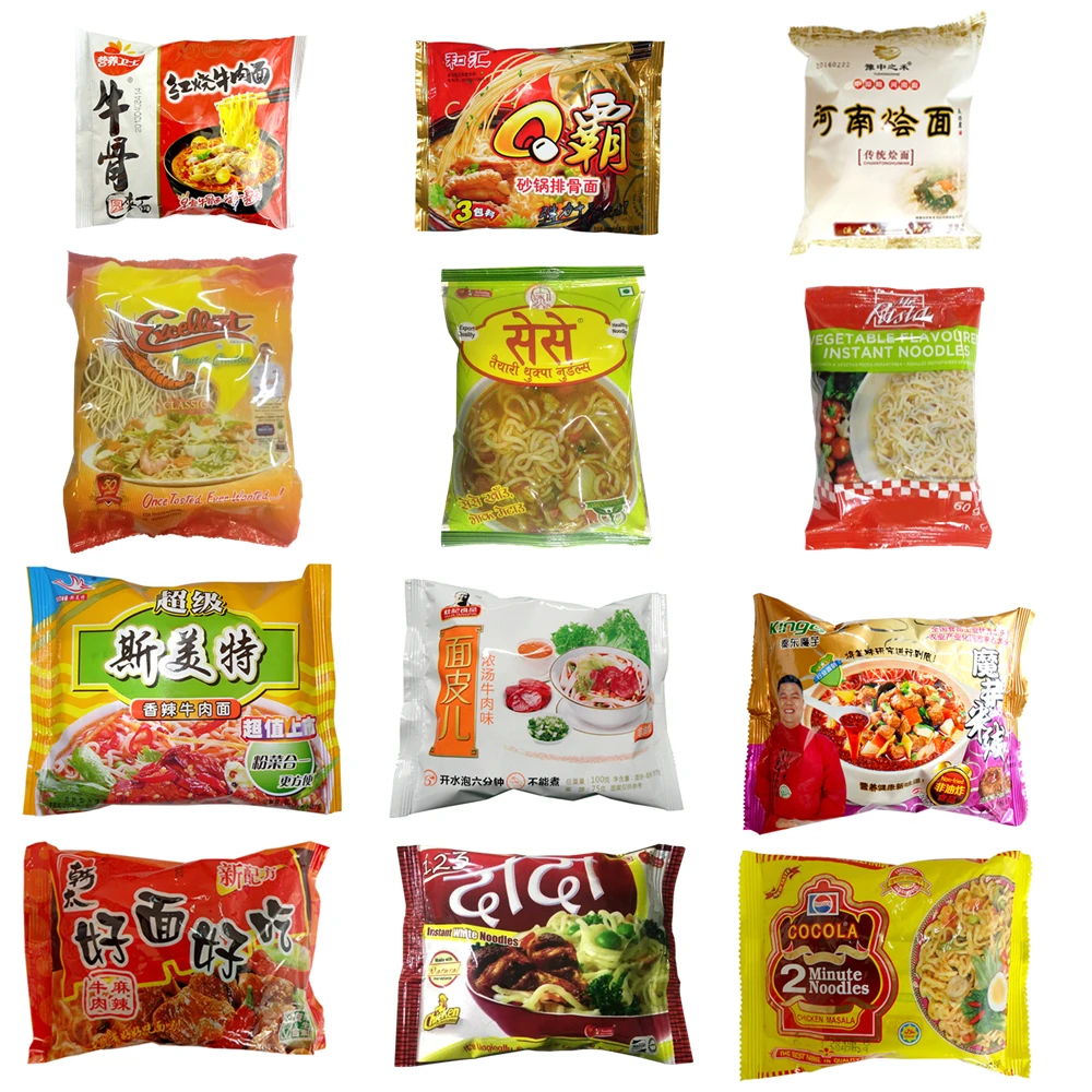 Многофункциональный упаковочный пакет Qingdao Bostar упаковочная машина для лапши быстрого приготовления с дозатором саше производственной