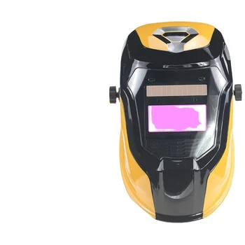 Smart Solar LI battery Automatic Darkening TIG MIG MMA MAG Electric Welding /Helmets/Welder Cap Face shield