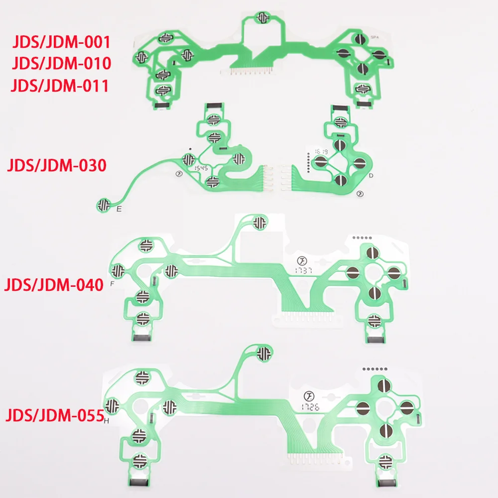 Replacement Buttons Ribbon Circuit Board for PS3 PS4 Controller Conductive Film Keypad Flex Cable for PS5 Accessories