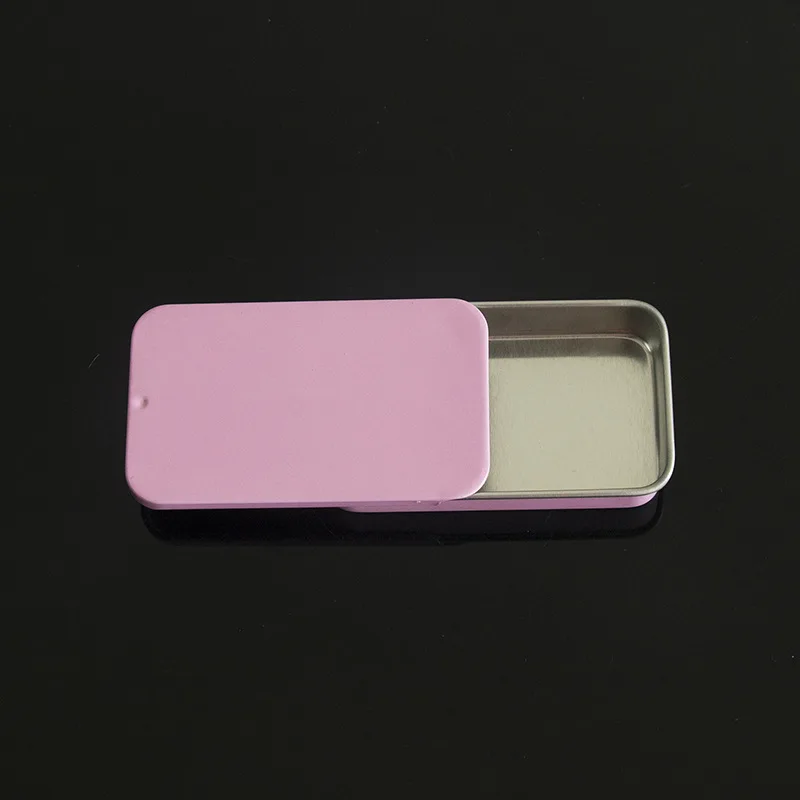 Customized Metal Slider Mint Tins with Custom Imprint