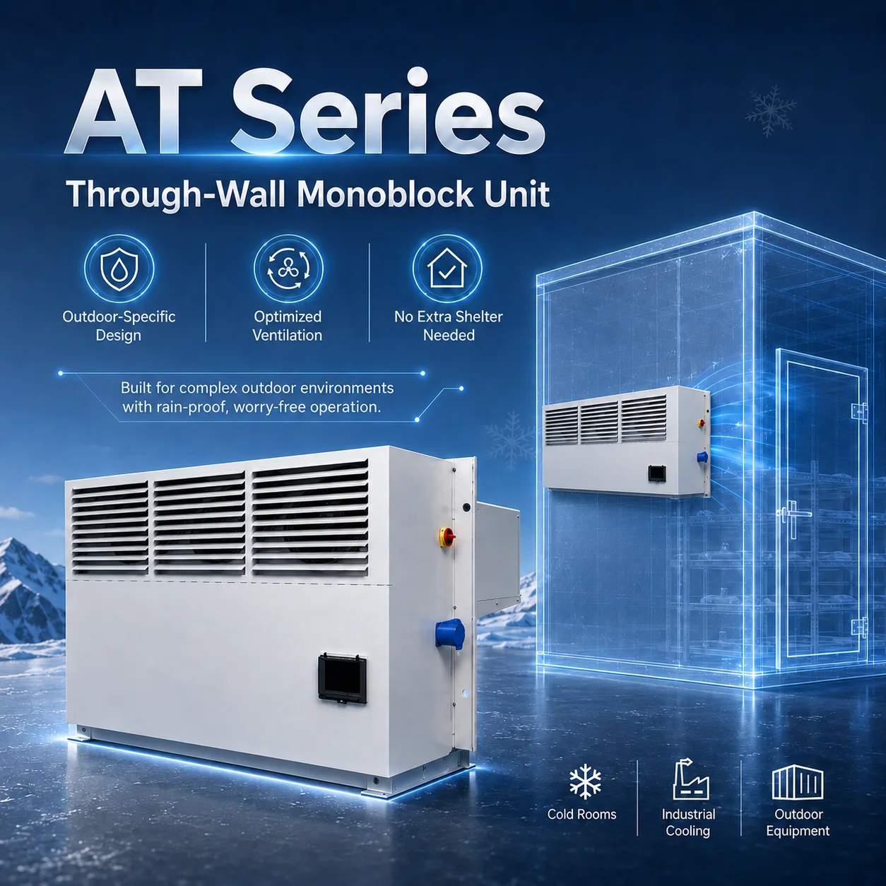 Scroll Compressor, 4hp, 208v, 230v, Monoblock - detail 2