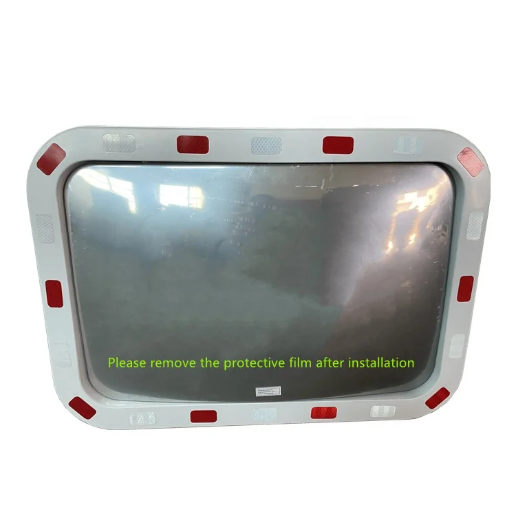 Miroir De Sécurité Convexe PC - 230° Grand Angle, Pour Intérieur/extérieur (45 à 80 Cm)