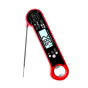 Kitchen electronic grill thermometer built with LCD display quick reading for BBQ meat household meat thermometer