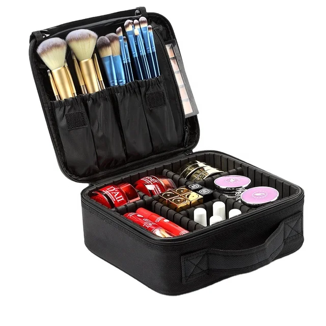 Custom Portable Recyclable Makeup Travel Cotton Bags Cases Beauty Tool Storage Box Cosmetic Bag