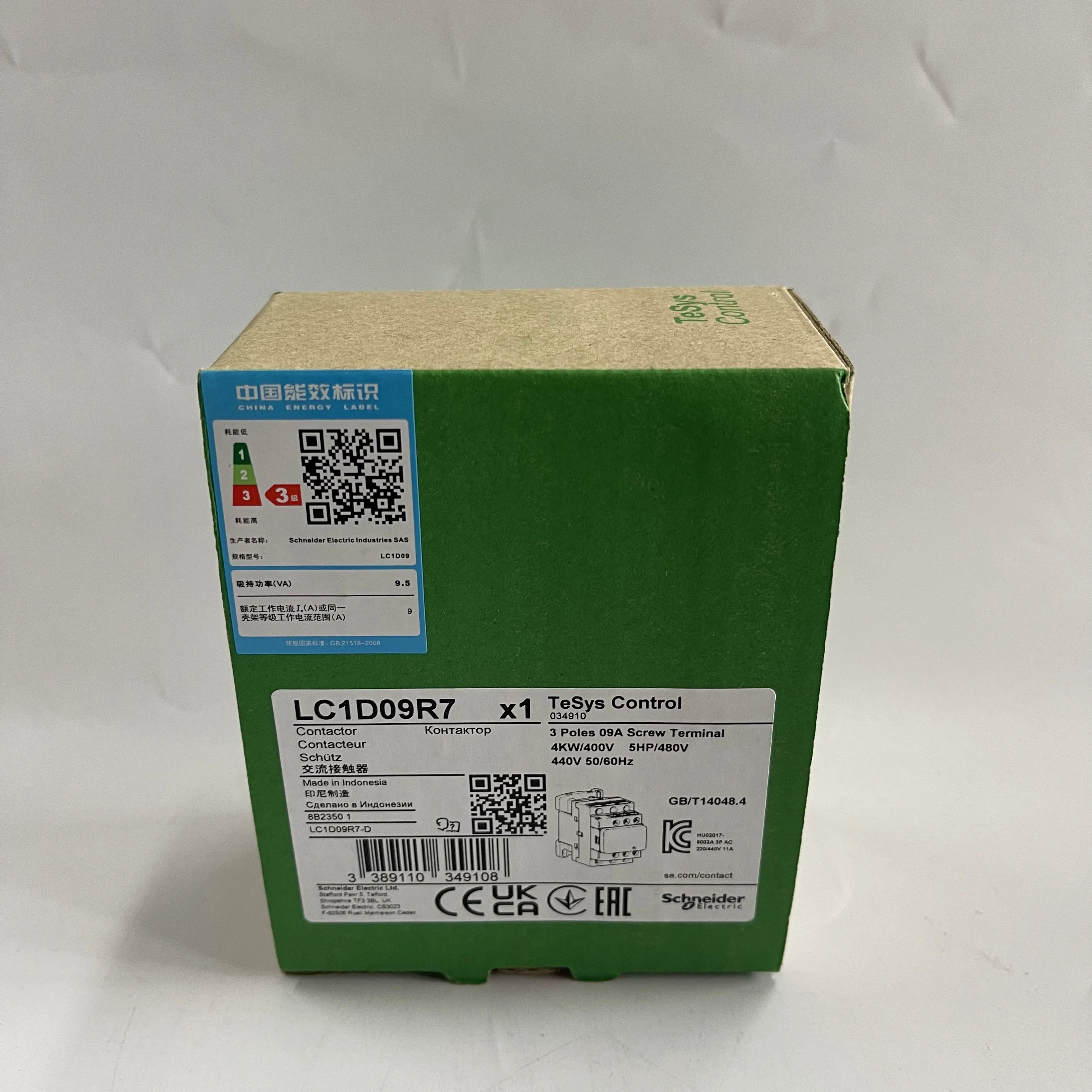 Schneider Magnetic Contactor LC1D09R7 Schneider Magnetic Contactor LC1D09R7