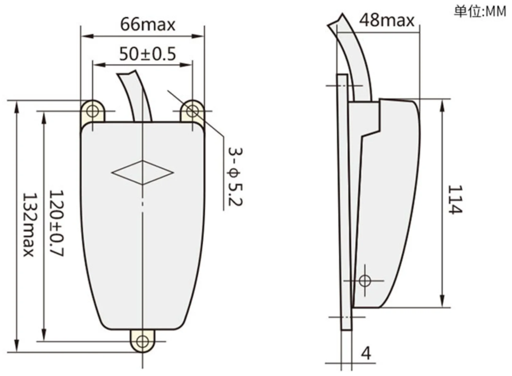 Chint original YBLT-EKW/5A/B 110V 220V 230V 240V 380V AC 12V 24V 48V 74V 100V DC CHNT Cast aluminum alloy Foot Switch