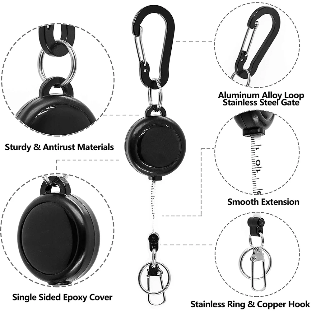 Pool 12 Measuring Tape Retractor Zinger