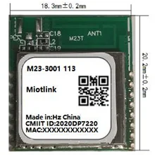 IOT Communication Wi Fi + BLE Module M23 Low Power Consumption Chip Onboard Antenna Electronics Components