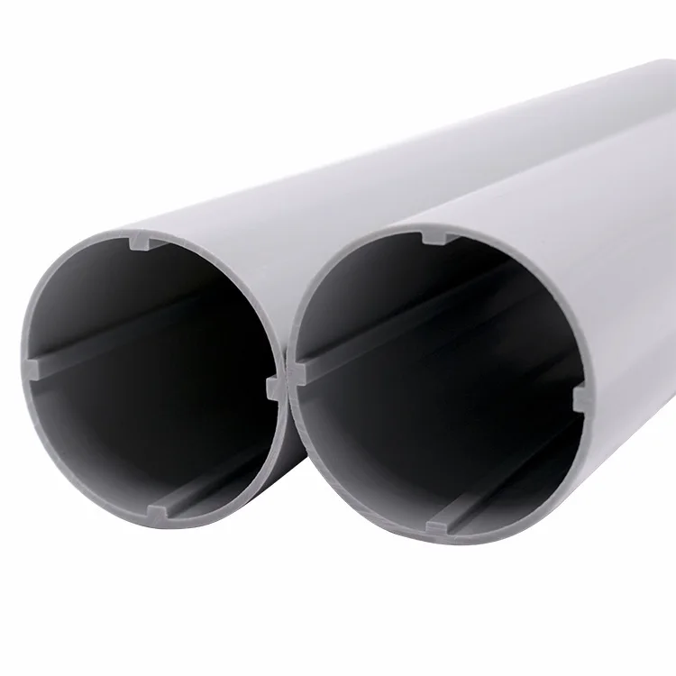Various Shapes and Sizes Oval Cheap Customized PVC Plastic Pipe