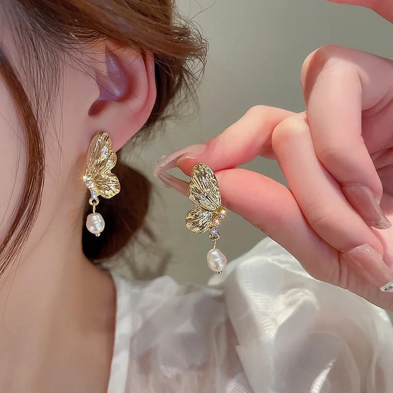 Pleated Earrings 