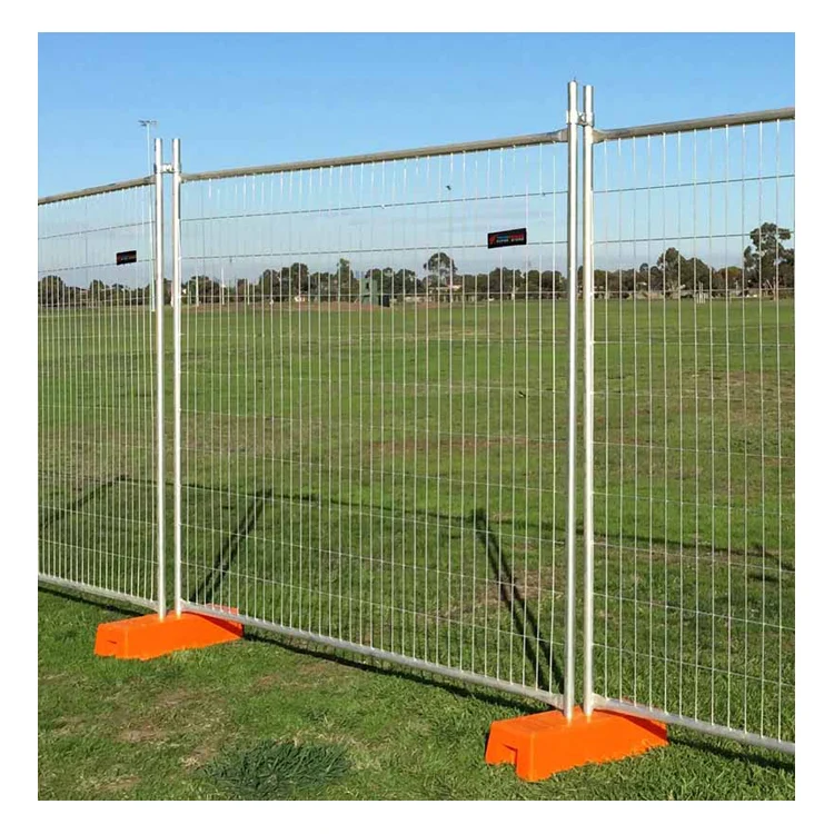 Australia Temporary Fence Concrete Blocks Temporary Fence Temporary Metal Mesh Fence Panels
