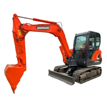 Doosan excavator Crawler dx60-9c mini 5 ton 6 ton digger for sale dx55 dx60 machines excavators used Korea small digger cheap