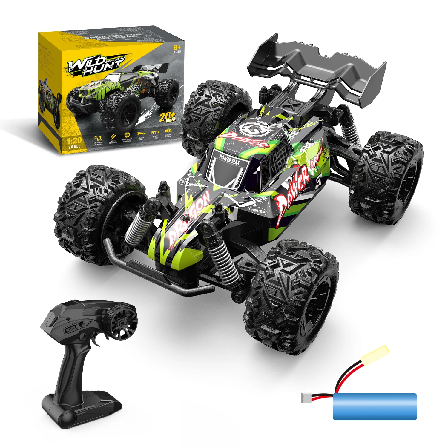 HOSHI S767 Car 1: 20 Mini RC Car Remote Control Off-Road Vehicle