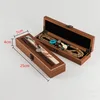 Caja de collar amarilla