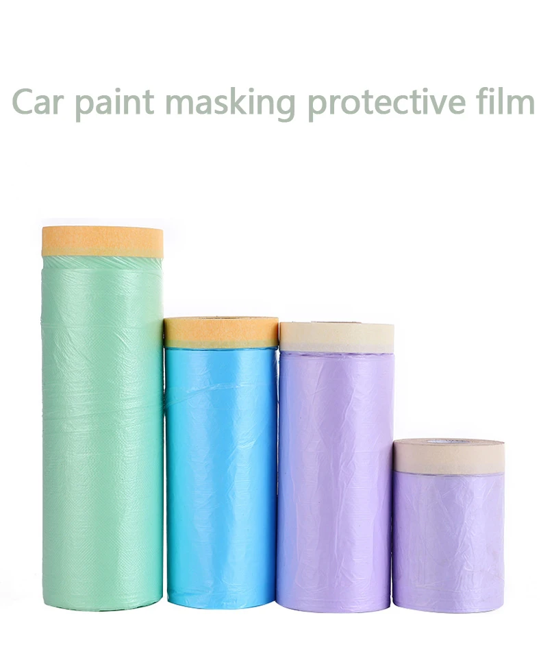 Pre Taped Painter Painting Decoration Light Weight Plastic Hdpe Masking