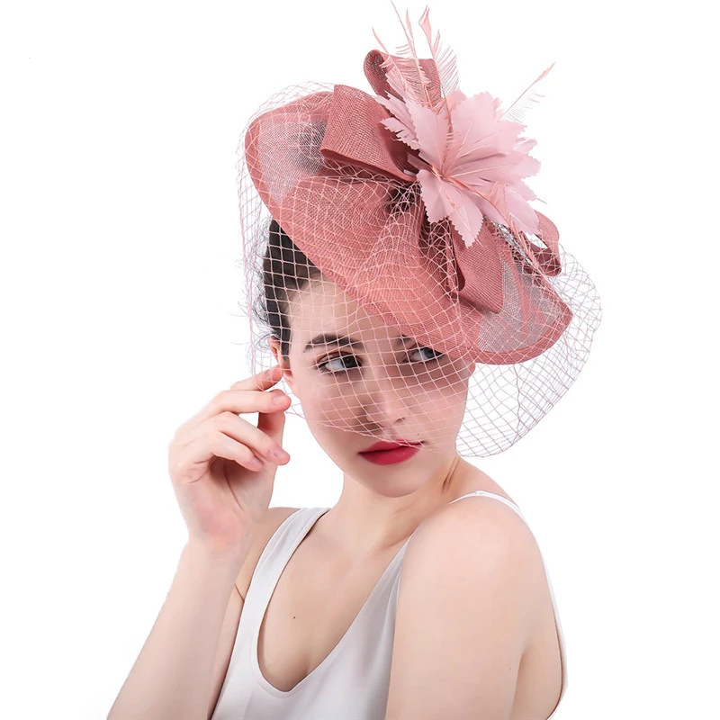 Church Hat Fascinator Feathers For 