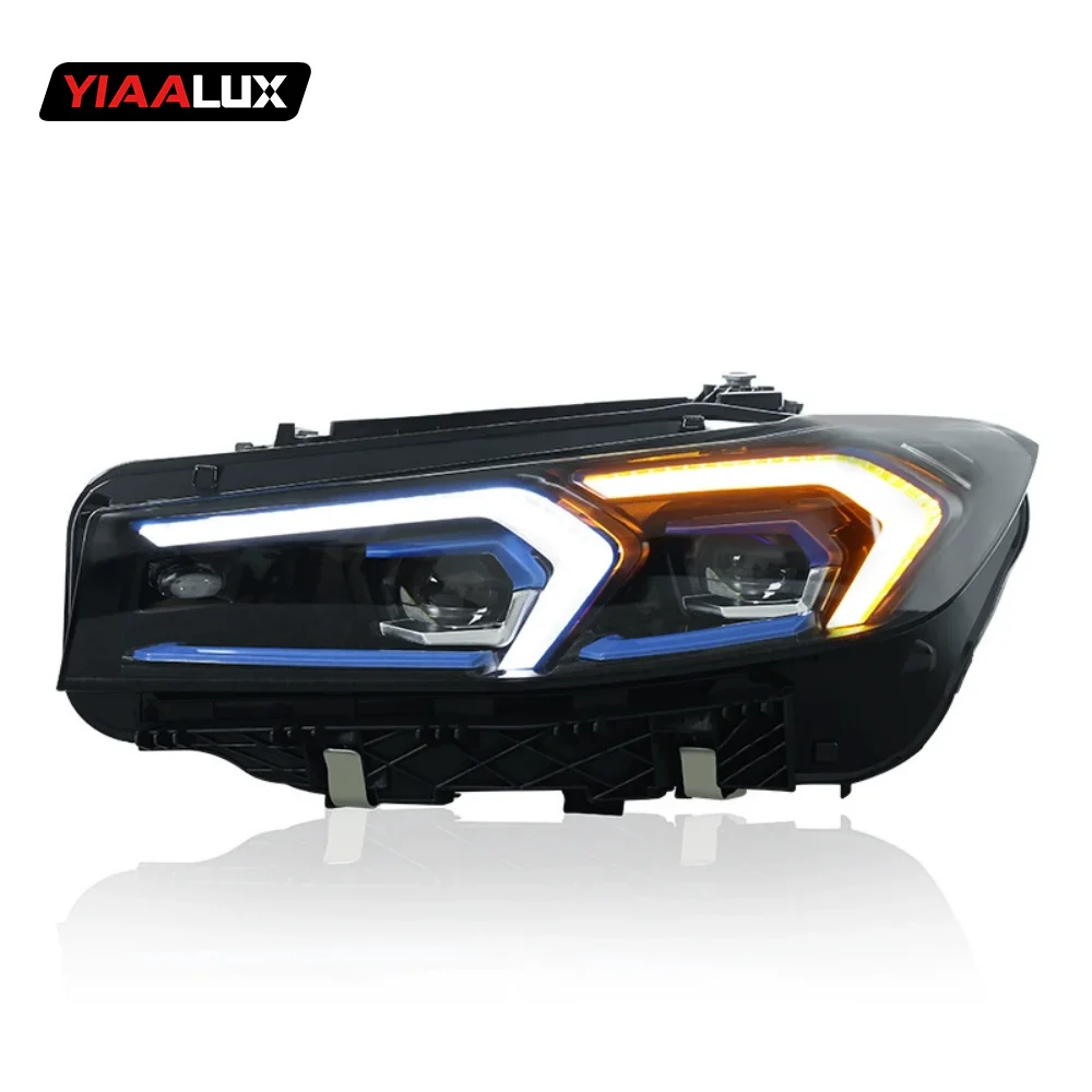 product for bmw 3 series g20 g21 g28 19 22 yellow white laser headlight high low fog turn signal lamp switch drl front lights-17