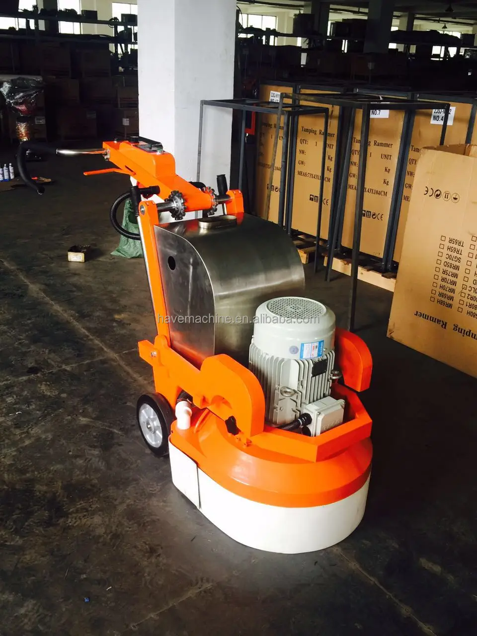 12 Head Frequency Conversion Grinder Floor Grinder Large Area