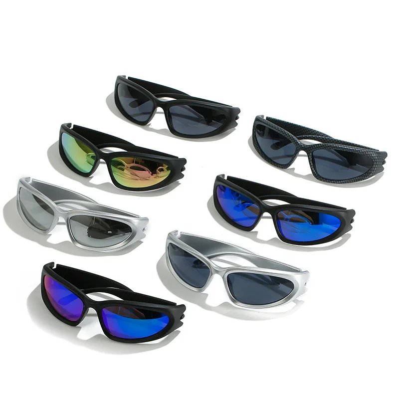 FF538 Punk Polarized Sports Sunglasses UV400 Trendy Eyewear