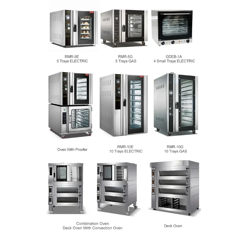 Bread Baking Machine Tabletop Flow Oven Bread Cake Electric Industrial Baking Convection Oven