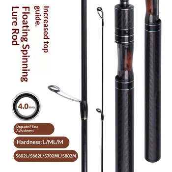 Big Ultra Light Carbon Fishing Road Sliding Rod with Fuji O Ring Guide Spinning Wheel 4.0mm Long Throw Sub-Rod – Rod – view 3