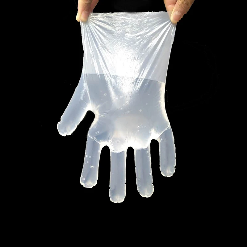 Биоразлагаемые 100% биоразлагаемые пластиковые одноразовые перчатки для обработки пищевых продуктов