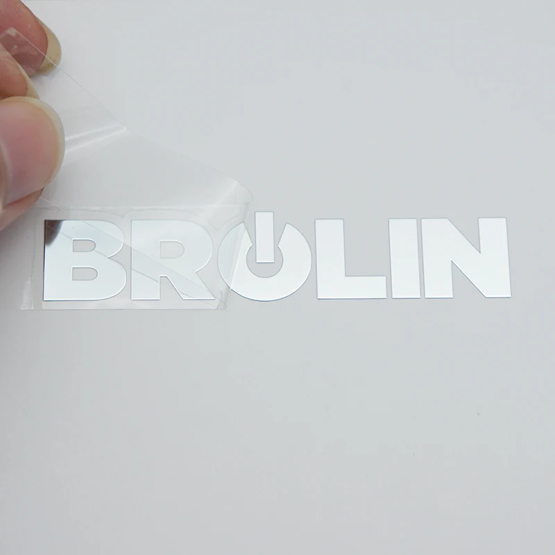 пользовательские кожуры и палки клейкие этикетки тисненые Фирменные Металлические наклейки логотипа для электронного продукта