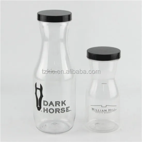 32oz. plastic carafe w frosted flip