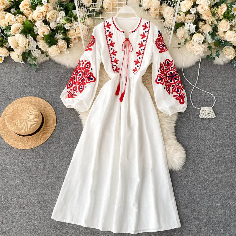 chinese dress ladies Wildflower Reverie Gown– Teuta Matoshi main image 0