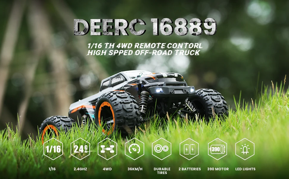 deerc rc car high speed