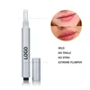Labio del colágeno más regordita en tubo de plata mate