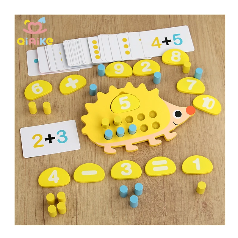 Children Number Calculate Board Kids Mathematical Operation Set Early Educational Logical Thinking Training Aids Math Toys