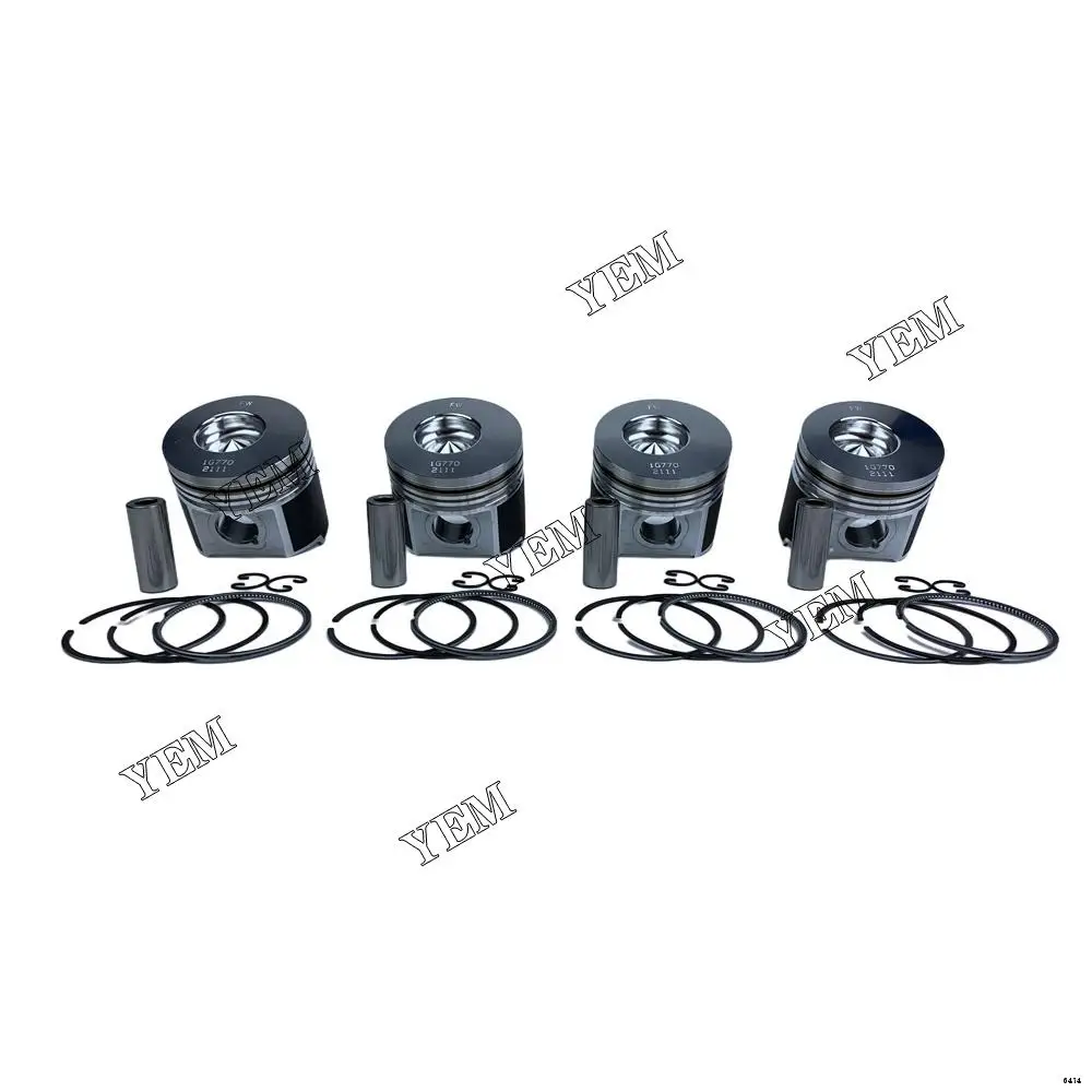 Pistons And Piston Rings Kit For Kubota V2003
