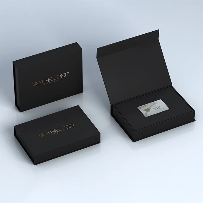 Custom Logo Printed Playing Business Vip Credit Card Box Packaging ...