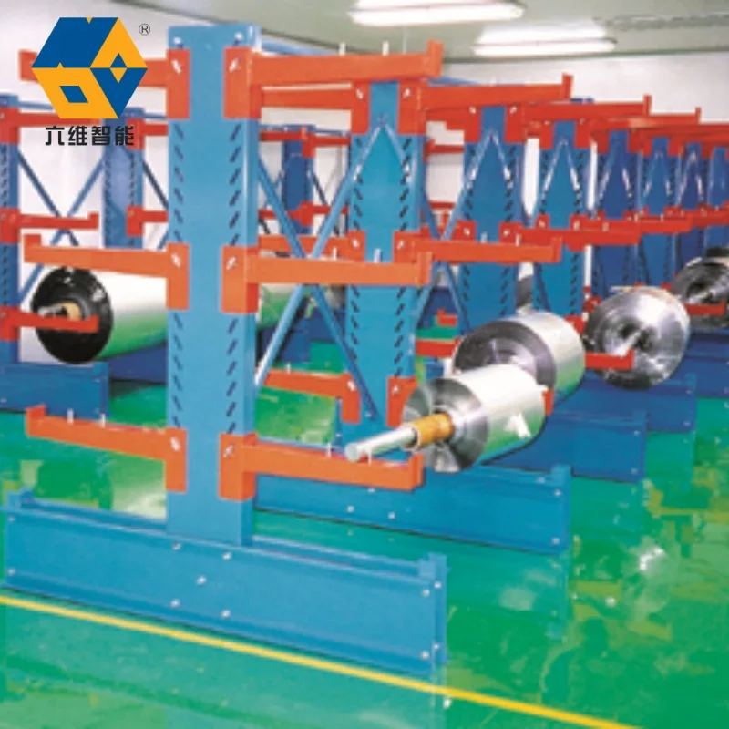 내구성이 뛰어난 양면 간섭식 갤버트 랙, 아연도금 처리된 창고용 갤버트 랙, 통나무 저장용 저장 랙