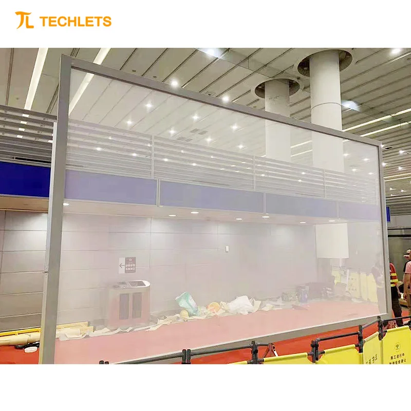 3D Holographic High Transparent Invisible Stage Mesh Screen for Hologram Projection Big Stage Show