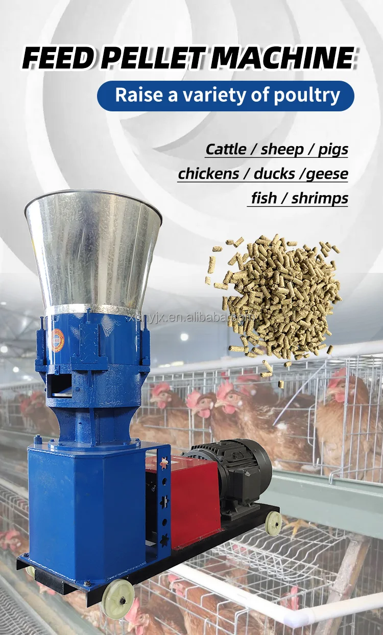 Pillet Machine Chicken Feed Pellet Live Stock Feed Pellet Machine - Buy ...