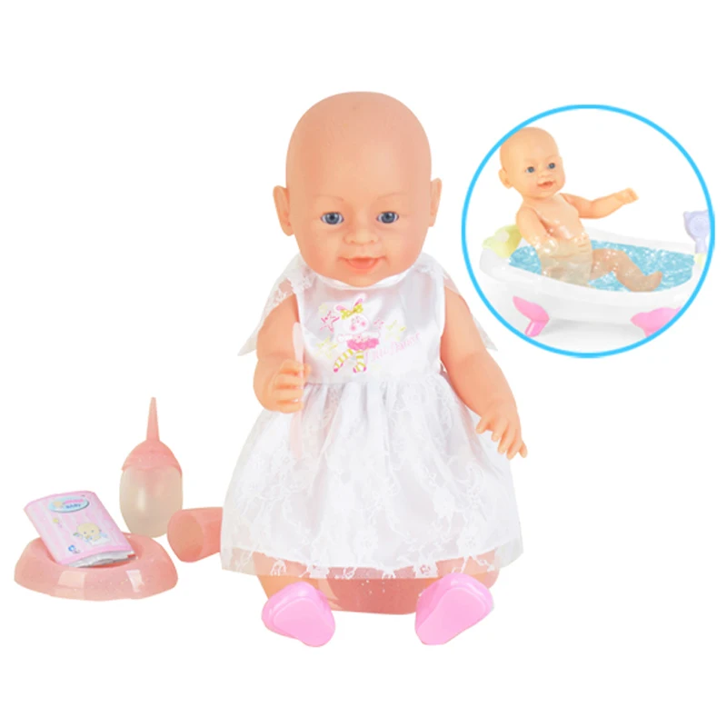Juguetes 2022 Новый девушка игрушка кукла прекрасный 16 дюймов в туалете и плачет